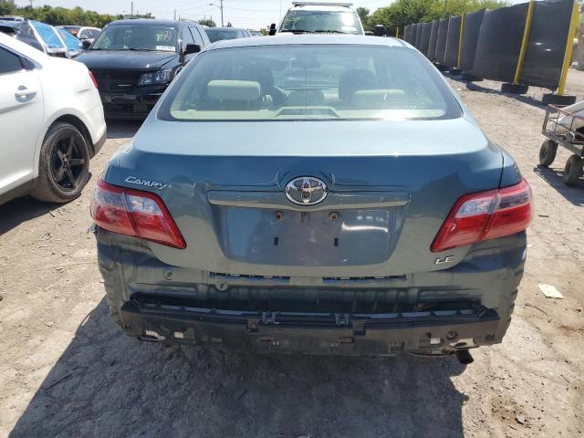 4T1BE46K39U906509 - 2009 TOYOTA CAMRY BASE GREEN photo 6