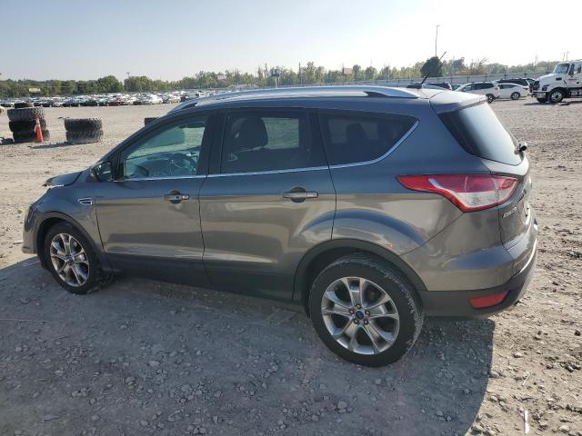 1FMCU0JX5EUC21344 - 2014 FORD ESCAPE TITANIUM GRAY photo 2