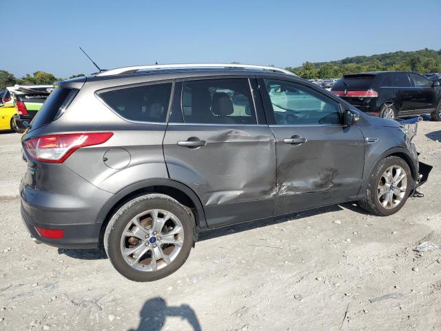 1FMCU0JX5EUC21344 - 2014 FORD ESCAPE TITANIUM GRAY photo 3