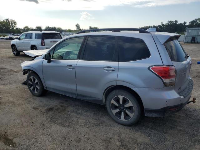 JF2SJAEC2HH494178 - 2017 SUBARU FORESTER 2.5I PREMIUM SILVER photo 2