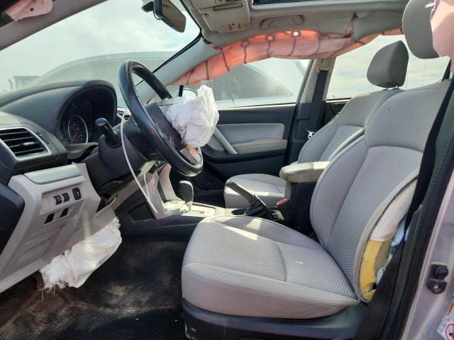 JF2SJAEC2HH494178 - 2017 SUBARU FORESTER 2.5I PREMIUM SILVER photo 7