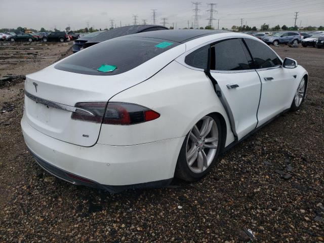 5YJSA1CN6DFP21143 - 2013 TESLA MODEL S Սպիտակ լուսանկար 3