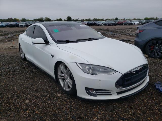 5YJSA1CN6DFP21143 - 2013 TESLA MODEL S Սպիտակ լուսանկար 4