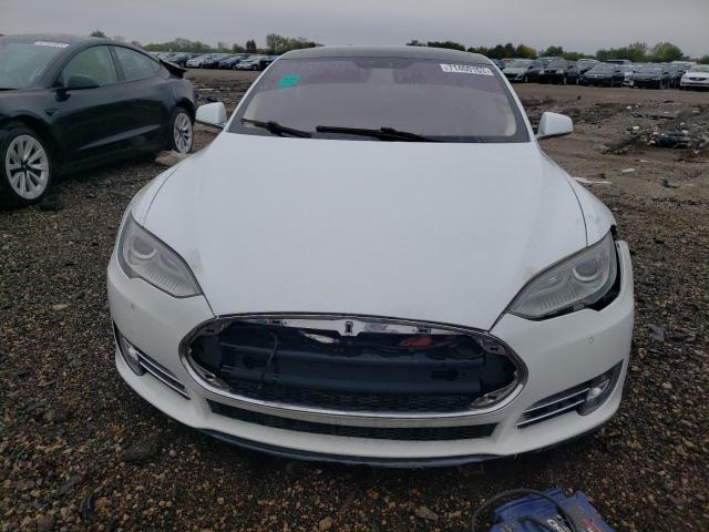 5YJSA1CN6DFP21143 - 2013 TESLA MODEL S Սպիտակ լուսանկար 5