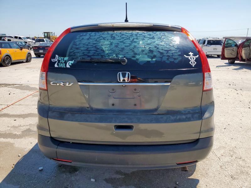 3CZRM3H34DG711319 - 2013 HONDA CR-V LX GRAY photo 6