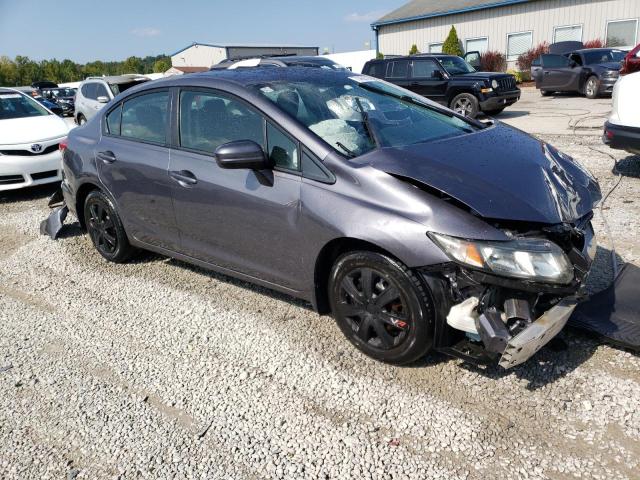 19XFB2F50EE065609 - 2014 HONDA CIVIC LX CHARCOAL photo 4