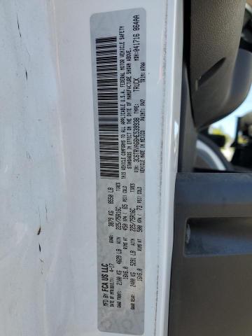 3C6TRVAG6HE539938 - 2017 RAM PROMASTER 1500 STANDARD Blanc photo 14