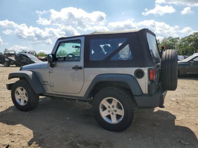 1C4AJWAG9DL586573 - 2013 JEEP WRANGLER SPORT GRAY photo 2
