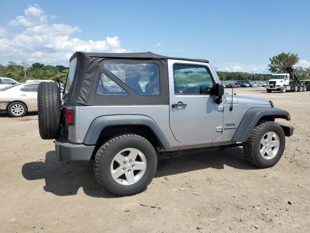 1C4AJWAG9DL586573 - 2013 JEEP WRANGLER SPORT GRAY photo 3