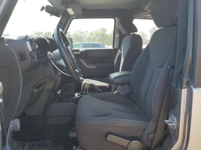 1C4AJWAG9DL586573 - 2013 JEEP WRANGLER SPORT GRAY photo 7