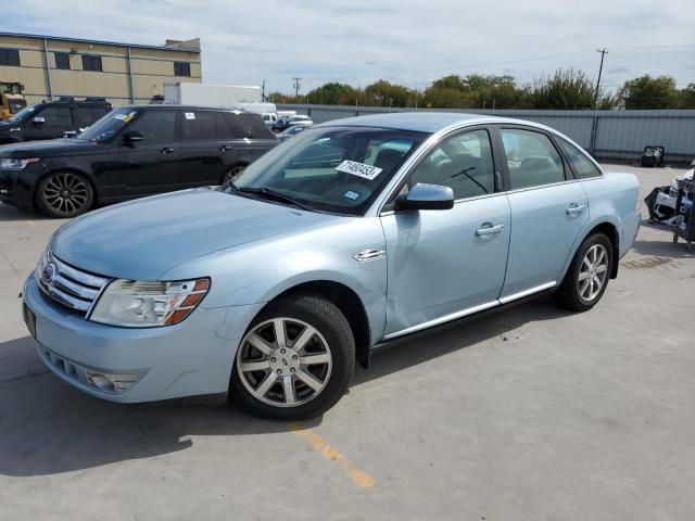 1FAHP24W88G132716 - 2008 FORD TAURUS SEL BLUE photo 1