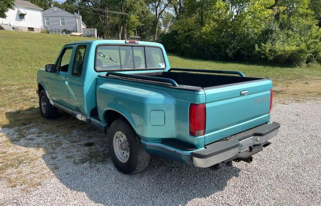 1FTEX14N1RKA59654 - 1994 FORD F150 TEAL photo 3