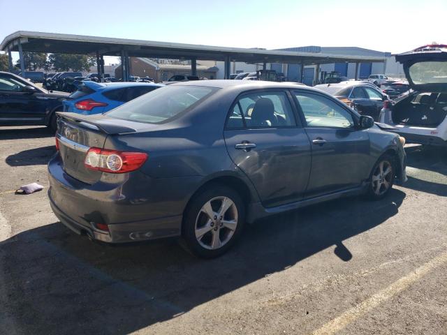 2T1BU4EE0CC769794 - 2012 TOYOTA COROLLA BASE CHARCOAL photo 3