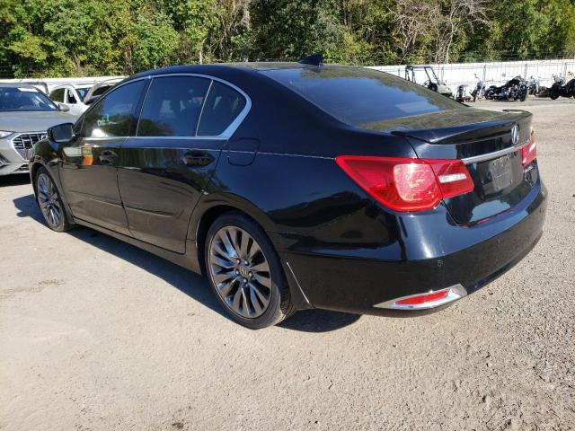 JH4KC1F97GC000788 - 2016 ACURA RLX ADVANCE BLACK photo 2