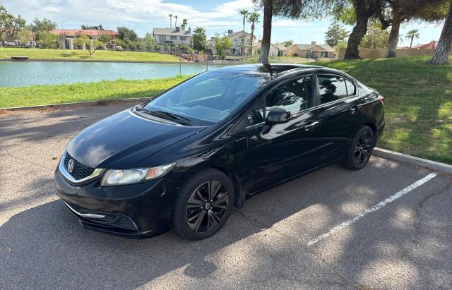 19XFB2F52DE087206 - 2013 HOND CIVIC LX BLACK photo 2