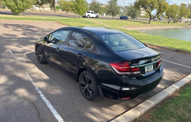 19XFB2F52DE087206 - 2013 HOND CIVIC LX BLACK photo 3