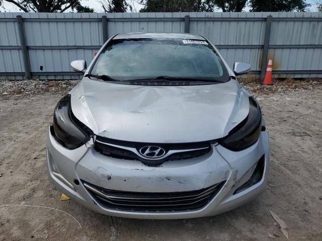 KMHDH4AEXFU326980 - 2015 HYUNDAI ELANTRA SE SILVER photo 5