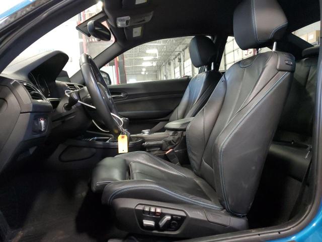 WBS1J5C58JVA12516 - 2018 BMW M2 BLUE photo 7