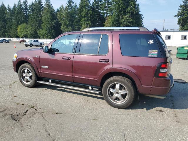 1FMEU75857UA92108 - 2007 FORD EXPLORER LIMITED MAROON photo 2