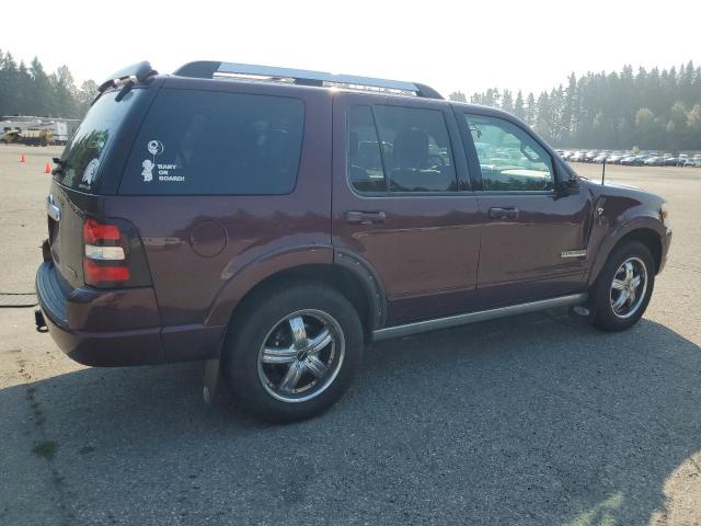 1FMEU75857UA92108 - 2007 FORD EXPLORER LIMITED MAROON photo 3