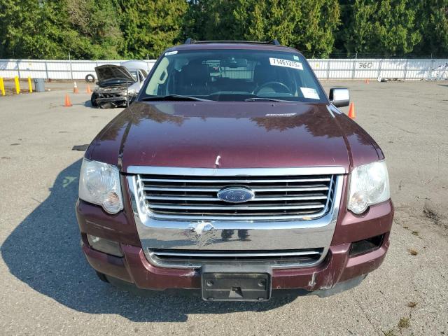 1FMEU75857UA92108 - 2007 FORD EXPLORER LIMITED MAROON photo 5