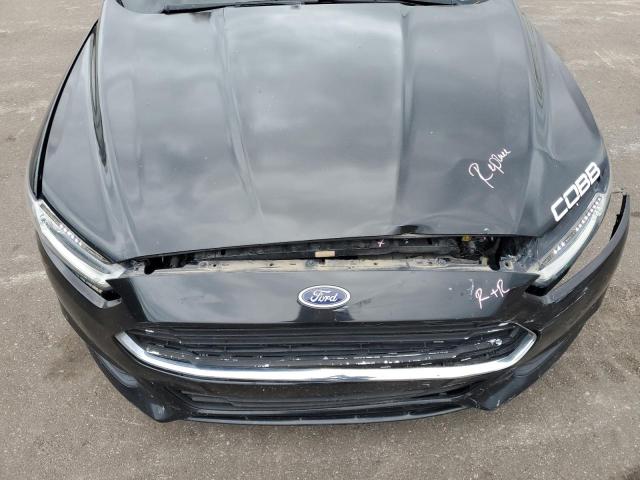 3FA6P0HD9ER135374 - 2014 FORD FUSION SE BLACK photo 11