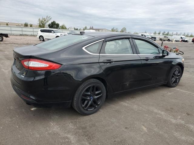 3FA6P0HD9ER135374 - 2014 FORD FUSION SE BLACK photo 3