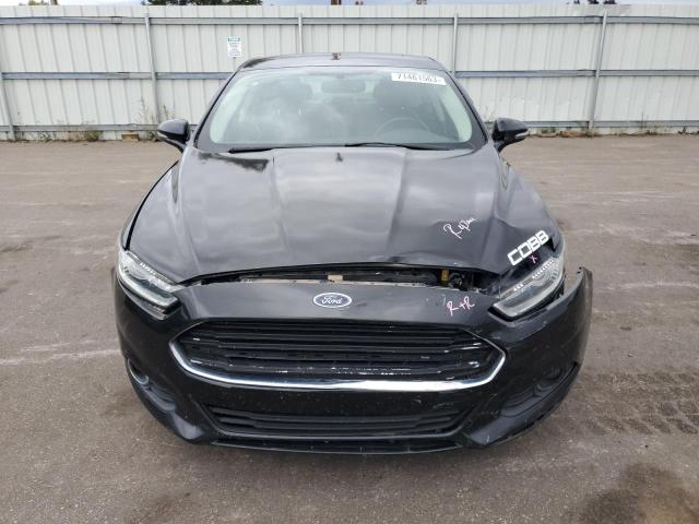 3FA6P0HD9ER135374 - 2014 FORD FUSION SE BLACK photo 5