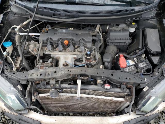 2HGFB2F52DH533084 - 2013 HONDA CIVIC LX BLACK photo 11
