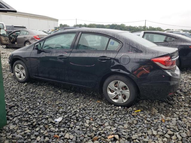 2HGFB2F52DH533084 - 2013 HONDA CIVIC LX BLACK photo 2