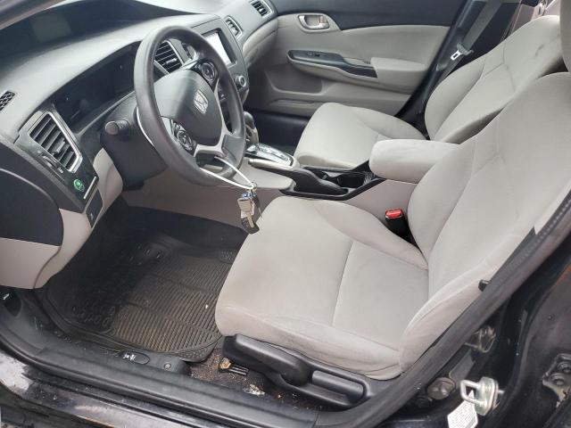 2HGFB2F52DH533084 - 2013 HONDA CIVIC LX BLACK photo 7