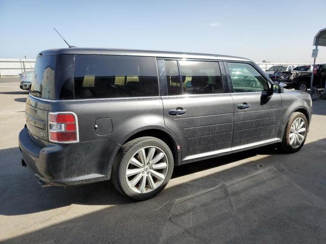 2FMGK5C89FBA18183 - 2015 FORD FLEX SEL GRAY photo 3