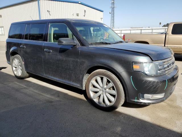 2FMGK5C89FBA18183 - 2015 FORD FLEX SEL GRAY photo 4