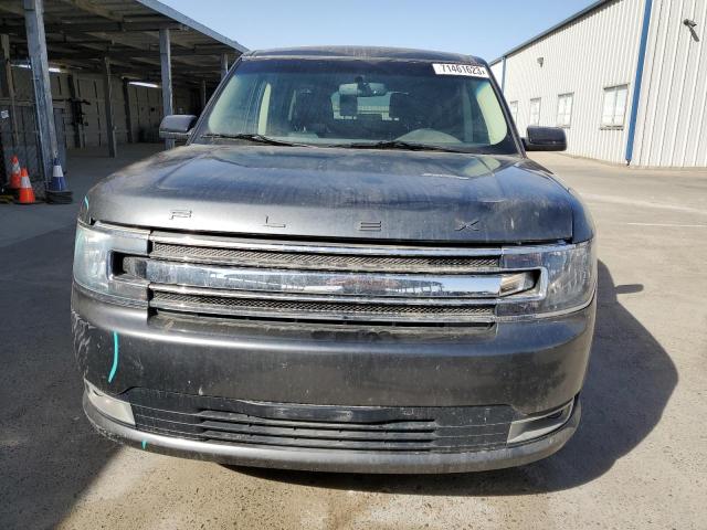 2FMGK5C89FBA18183 - 2015 FORD FLEX SEL GRAY photo 5