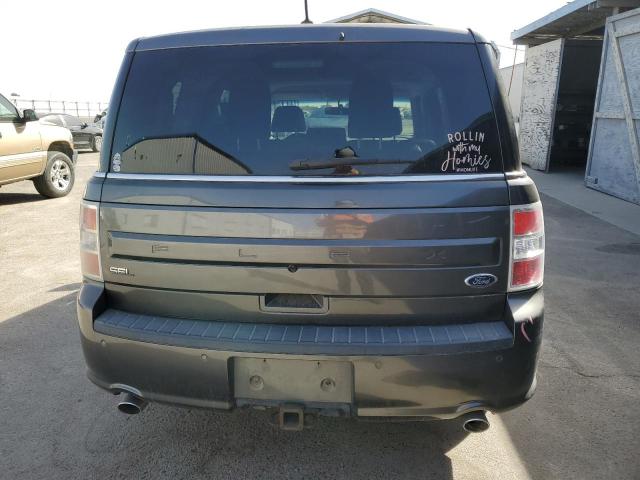 2FMGK5C89FBA18183 - 2015 FORD FLEX SEL GRAY photo 6