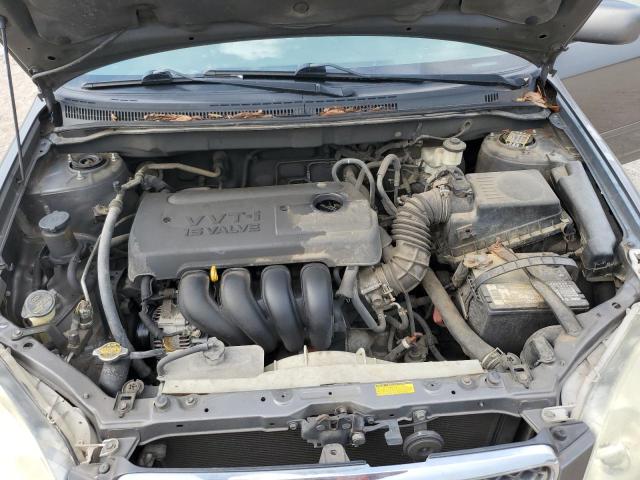 1NXBR32E96Z704722 - 2006 TOYOTA COROLLA CE GRAY photo 11