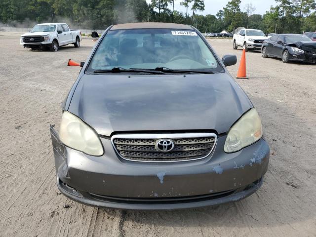 1NXBR32E96Z704722 - 2006 TOYOTA COROLLA CE GRAY photo 5
