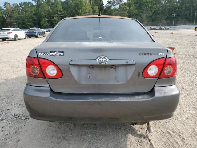 1NXBR32E96Z704722 - 2006 TOYOTA COROLLA CE GRAY photo 6