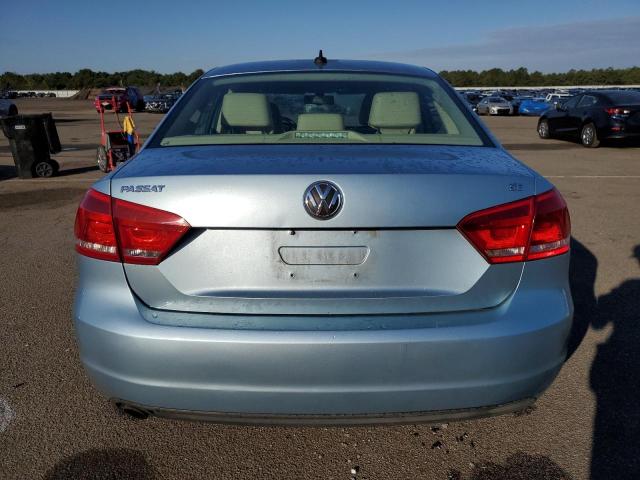 1VWBP7A34CC059073 - 2012 VOLKSWAGEN PASSAT SE BLUE photo 6