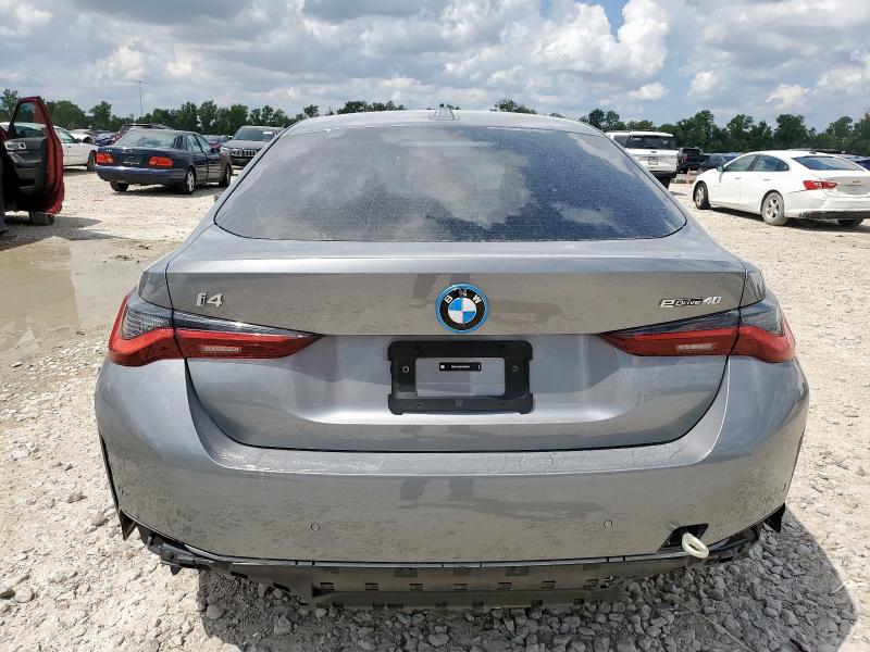 WBY23HD05SFU50458 - 2025 BMW I4 EDRIVE 40 GRAY photo 6
