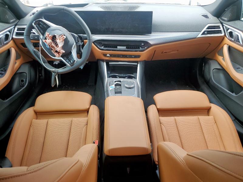 WBY23HD05SFU50458 - 2025 BMW I4 EDRIVE 40 GRAY photo 8