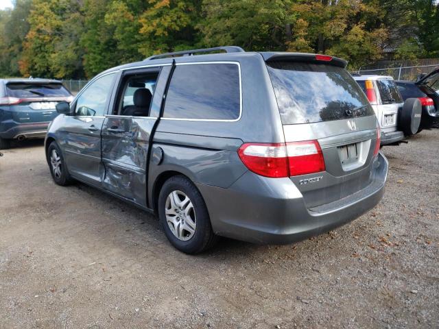 5FNRL38667B506940 - 2007 HONDA ODYSSEY EXL GRAY photo 2