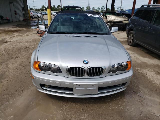 WBABR3346YEK96555 - 2000 BMW 323 CI SILVER photo 5