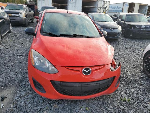 JM1DE1KY5C0142716 - 2012 MAZDA MAZDA2 წითელი ფოტო 5