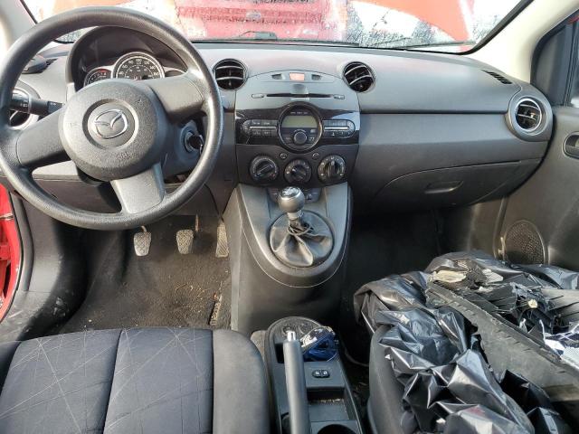 JM1DE1KY5C0142716 - 2012 MAZDA MAZDA2 წითელი ფოტო 8
