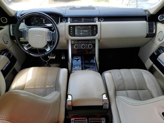 SALGV2TFXEA182179 - 2014 LAND ROVER RANGE ROVE AUTOBIOGRAPHY WHITE photo 8