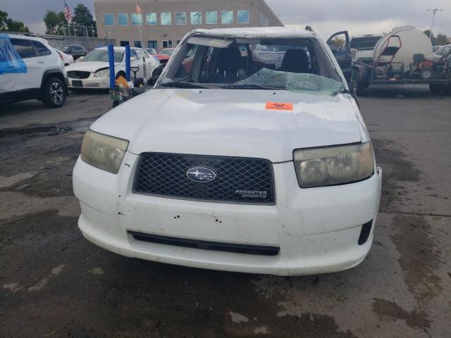 JF1SG66688H721477 - 2008 SUBARU FORESTER SPORTS 2.5X WHITE photo 5