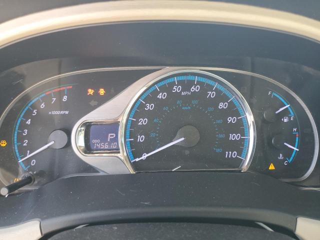 5TDYK3DC3BS095110 - 2011 TOYOTA SIENNA XLE 勃艮第红 照片 9