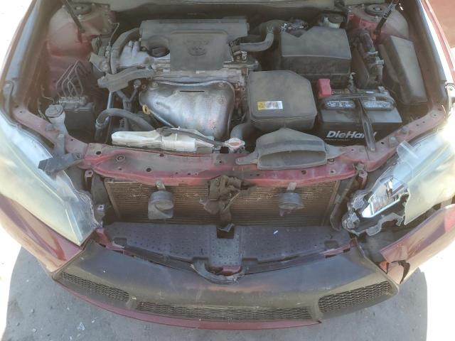 4T1BF1FK3GU612911 - 2016 TOYOTA CAMRY LE RED photo 11