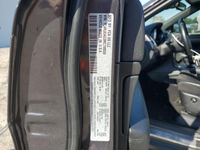 1C4RJEAG3MC798558 - 2021 JEEP GRAND CHER LAREDO გრაფიტი ფოტო 13